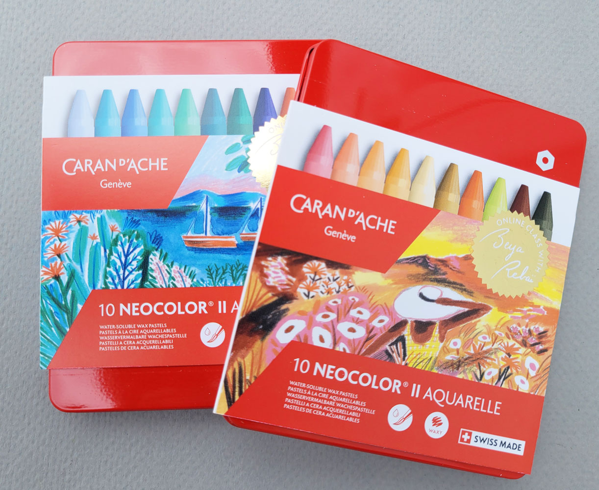 Review: Caran d'Ache Neocolor II Water-Soluble Pastels