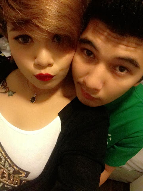 myanmar famous singer athen cho swe and her boyfriend