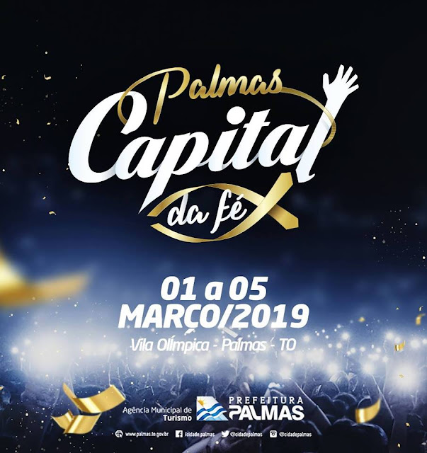 palmas capital da fé 2019