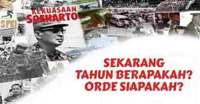 Sekarang Tahun Berapakah dan Zaman Orde Siapakah?