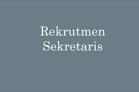 Rekrutmen Sekretaris PT RNI (Persero)