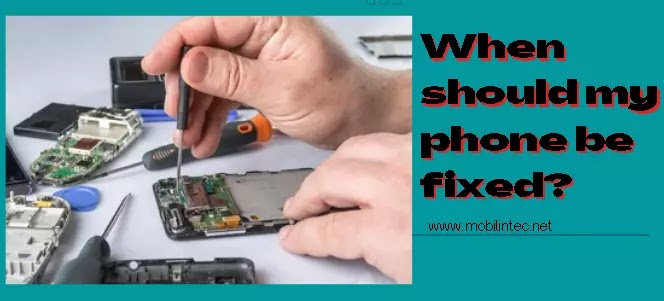 When should my phone be fixed?