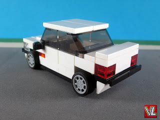 MOC LEGO Mercedes-Benz 190E (revisto)