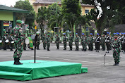 Melalui Upacara Bendera, Prajurit Korem 073/MKT Mantapkan Semangat Kebersamaan