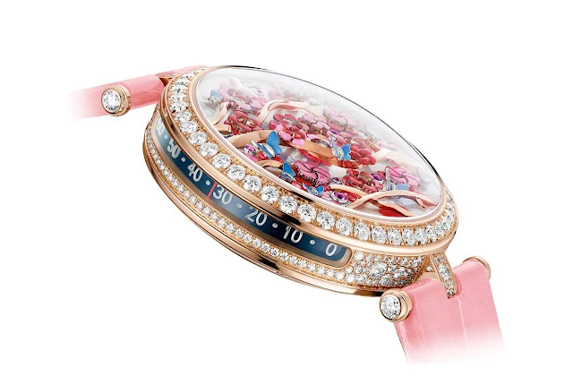 Van Cleef & Arpels for the Lady Arpels Heures Florales Cerisier