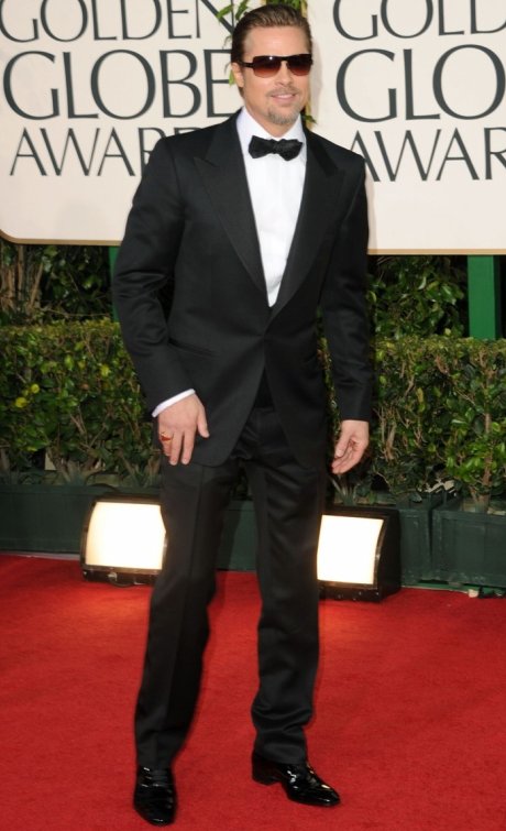 tom ford suits 2011. Brad Pitt Golden Globes 2011