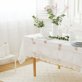 zara home table cloth 