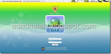 optimalisasi siak 2.2 siakdb siak.depdagri.go.id siakapp
