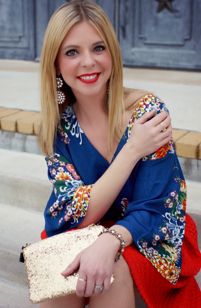 floral printed top blouse