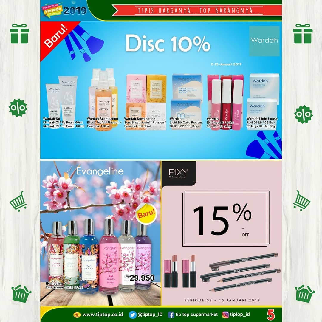 #TipTop - Promo Katalog Periode 01 -  15 Januari 2019