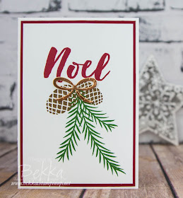 Fast and Fabulous Christmas Pines Christmas Card