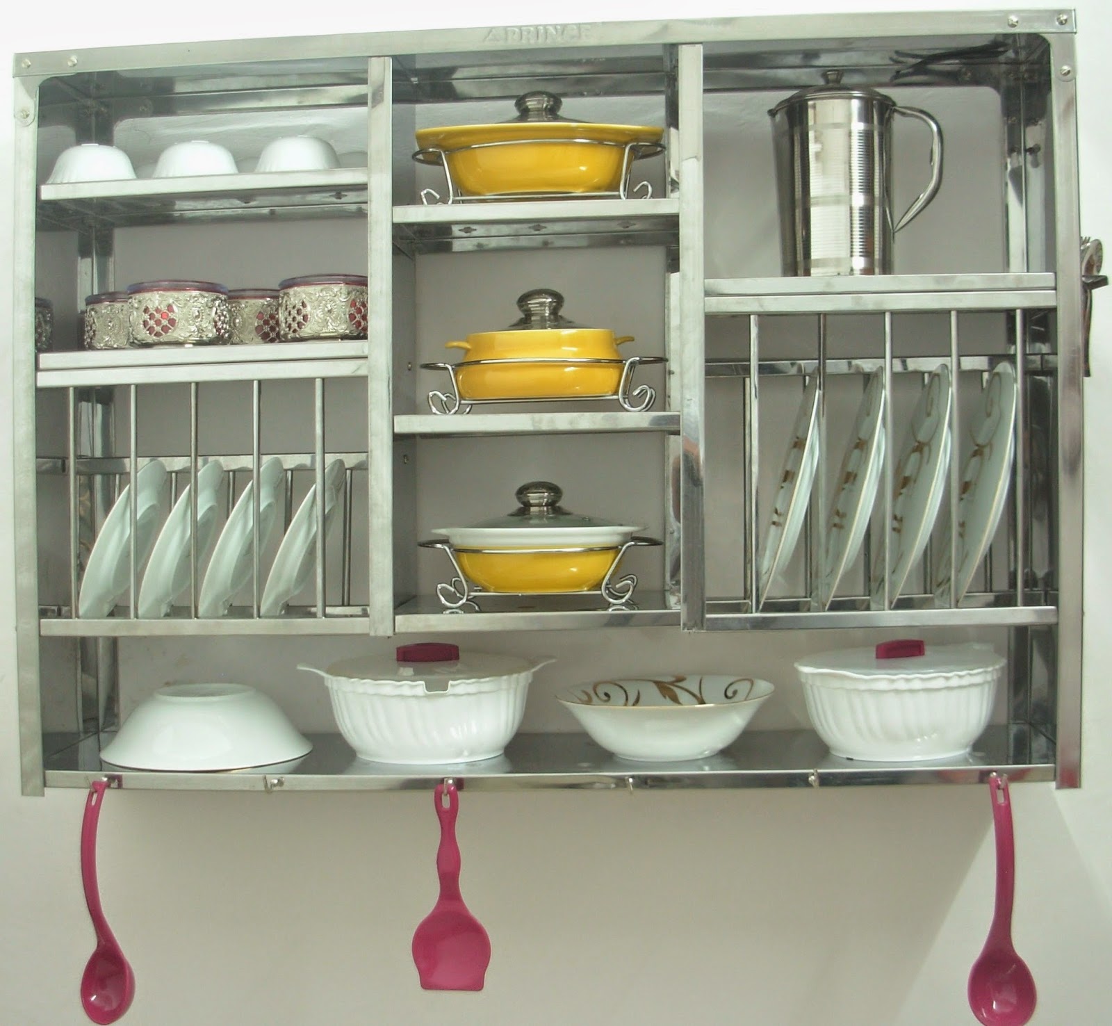 Stainless Steel Kitchen Plate Rack