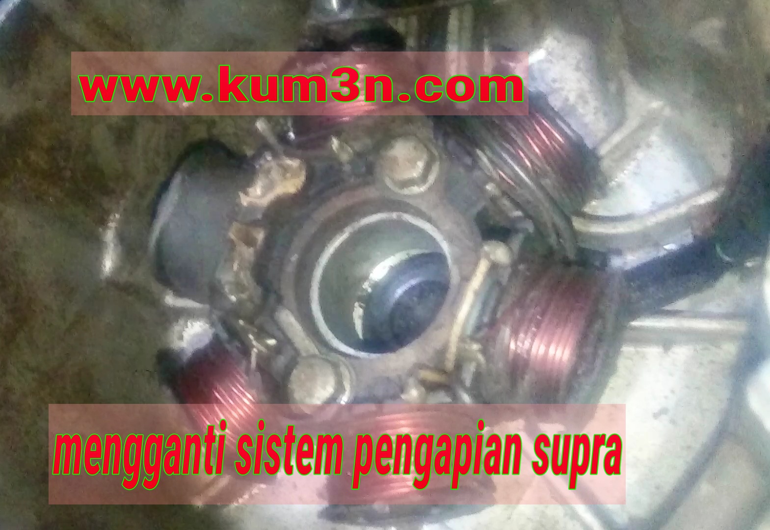 Mengganti Komponen Pengapian Supra Fit New