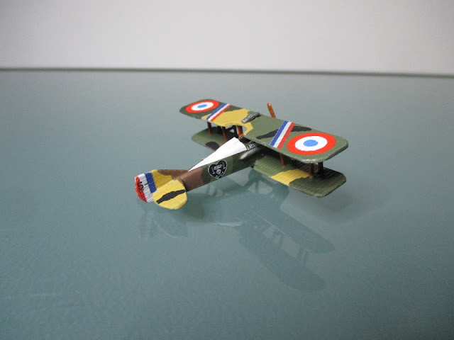 1/144 Spad XIII Nungesser diecast metal aircraft miniature