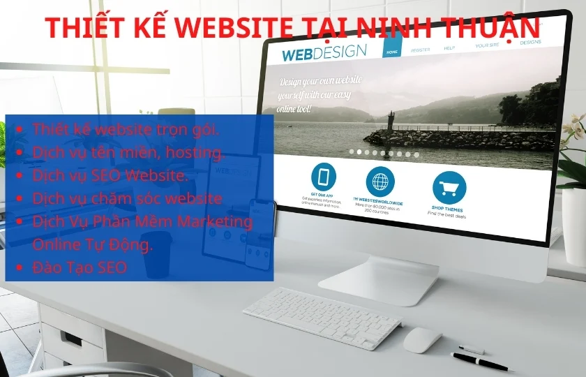 Dịch vụ thiết kế website chuyên nghiệp tại Ninh Thuận