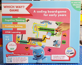 OKIDO Which Way Game Review - Coding for age 4-8  photo of box 