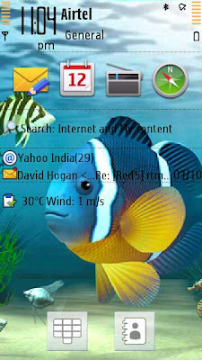 Download Theme Clownfish for S60v5 Mobile