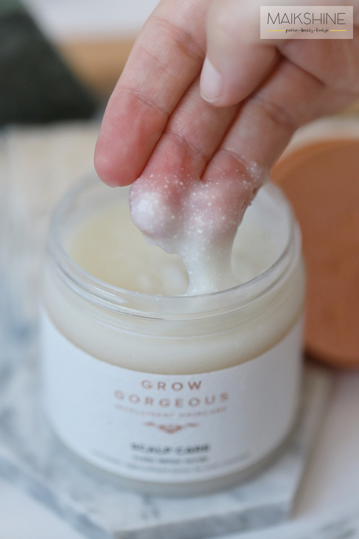 Textura exfoliante Grow Gorgeous