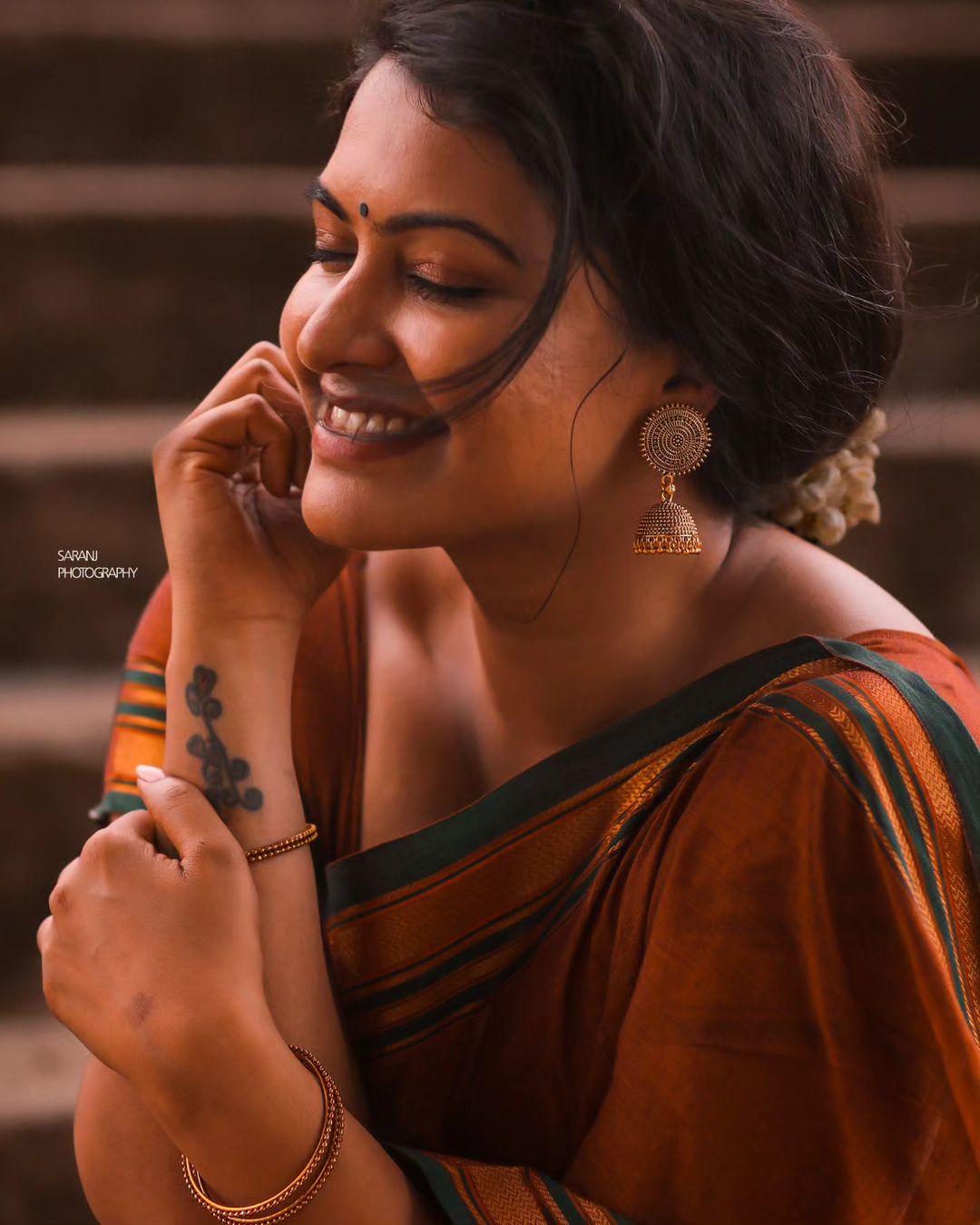 Rachitha Mahalakshmi Cute smile