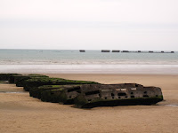 Remnants of Mulberry Harbour