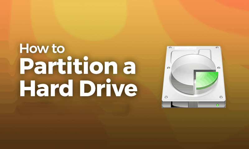Create and format a hard disk partition