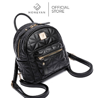 Tas Ransel Wanita Import Backpack Mini Cewek Stylish Korea - Janet Backpack