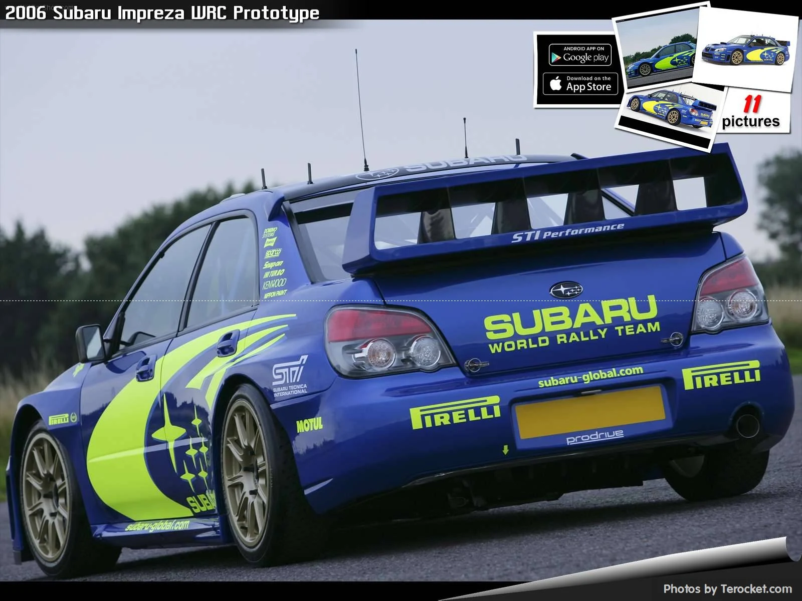 Hình ảnh xe ô tô Subaru Impreza WRC Prototype 2006 & nội ngoại thất