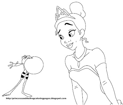 Coloring Pages Hearts on The Princess And The Frog Coloring Pages