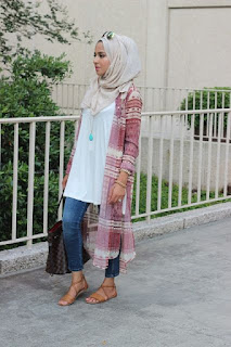 Long cardi/top: Zara Shoes: Forever 21 Sincerely Maryam