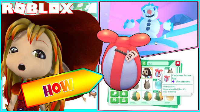 ROBLOX ADOPT ME! HOW TO GET THE FUTURE CHRISTMAS EGG