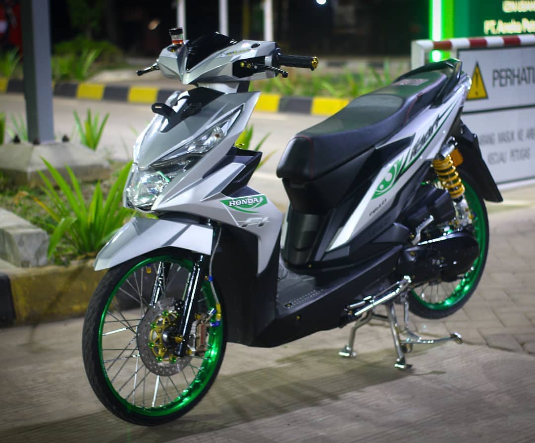 30 Galeri Modifikasi Motor Beat 2021 Babylook Tahun Ini Otomotif