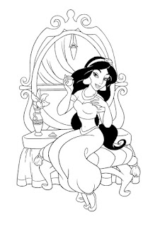 Desenhos para Colorir das Princesas Disney