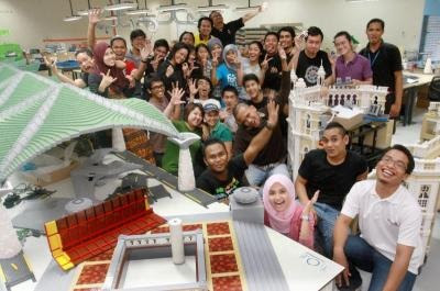 The 32 model builders of Legoland Malaysia have a lot to smile about!