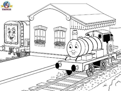 thomas the train coloring pictures for kids to print out