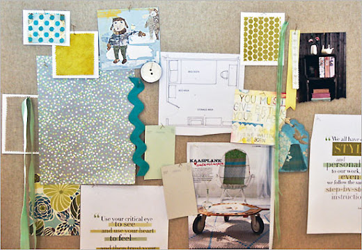 Make Your Mood Board with Scrapbook Materials