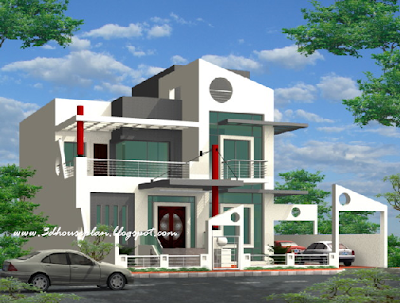 3d House plans,3d Home plans: Rendered house designs