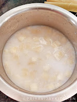 vazhathandu poriyal recipe – banana stem stir fry