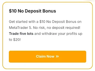 SaracenMarkets $10 Forex No Deposit Bonus