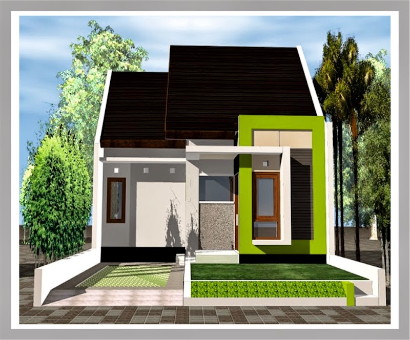 32+ Inspirasi Istimewa Model Rumah Minimalis Cat Putih