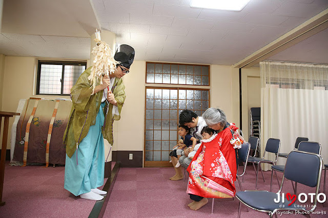 鶴見神社でお宮参り出張撮影