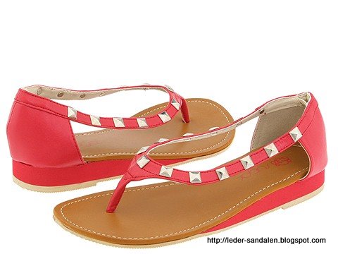 Leder sandalen:JK353218