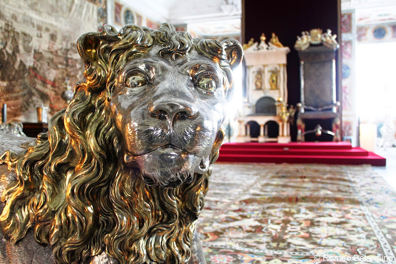 The Knights' Hall, Rosenborg Castle, Copenhagen, Denmark