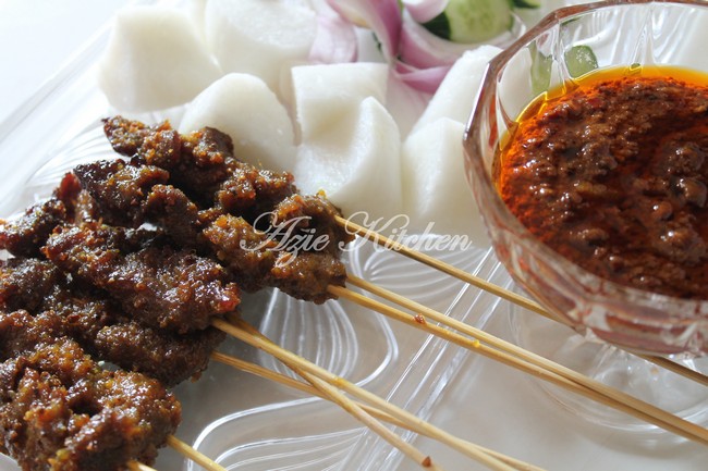 Satay Dan Kuah Kacang Mudah Dan Sedap - Resepi II - Azie 