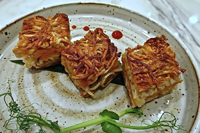 Chao Yue Xuan (潮粤轩), pan fried yam pumpkin cake