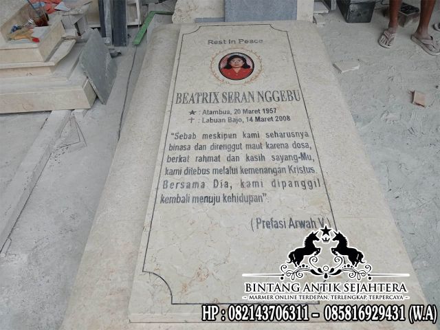 Desain Kijing Makam Kristen