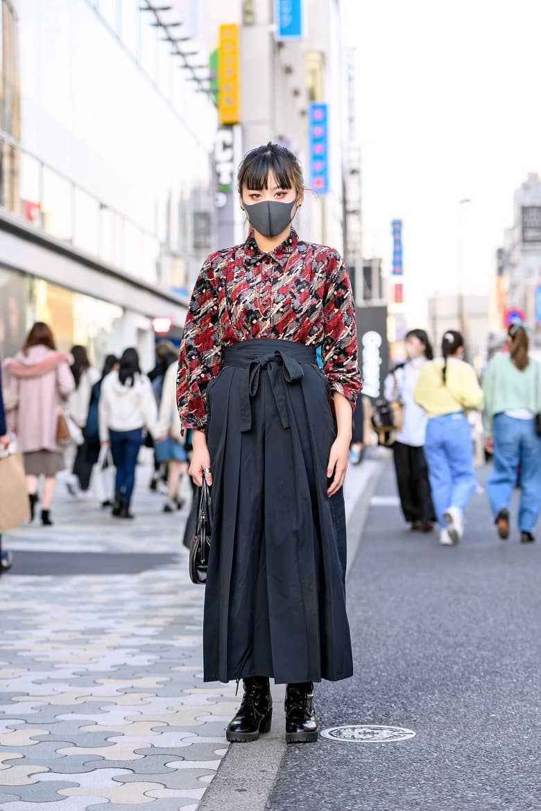 Tokyo Fashion Week Fall 2021 Street Styles