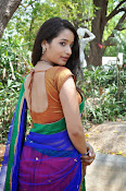 Santoshi sharma half saree pics-thumbnail-14