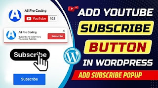 subscribe button in wordpress