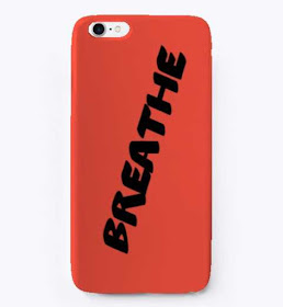Breathe iPhone Case Red