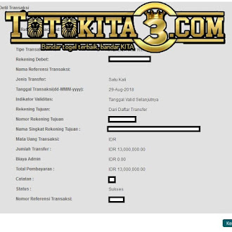 TOTOKITA PENIPU, JP 13 JUTA SUDAH DIBAYAR LUNAS 100%